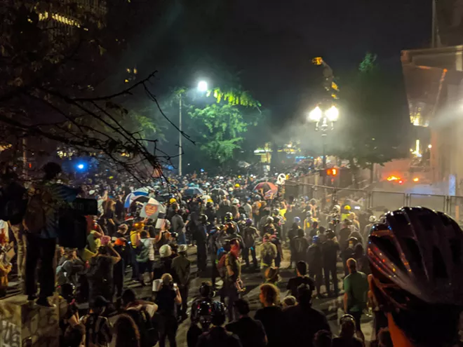 Portland protesters no longer being banned from attending protests to win release from jail