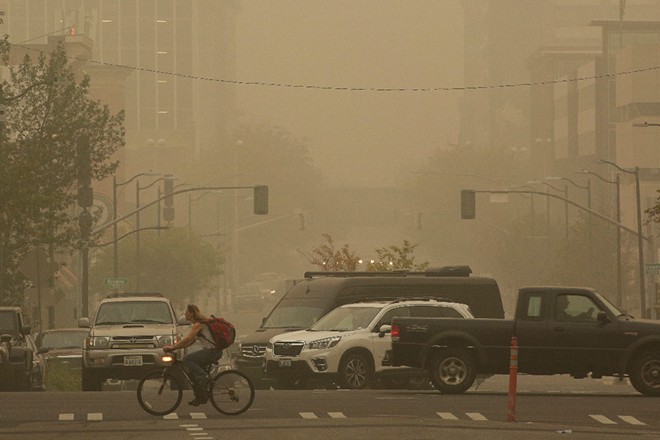 Hazardous air quality sets Inland Northwest record, expected to continue this week