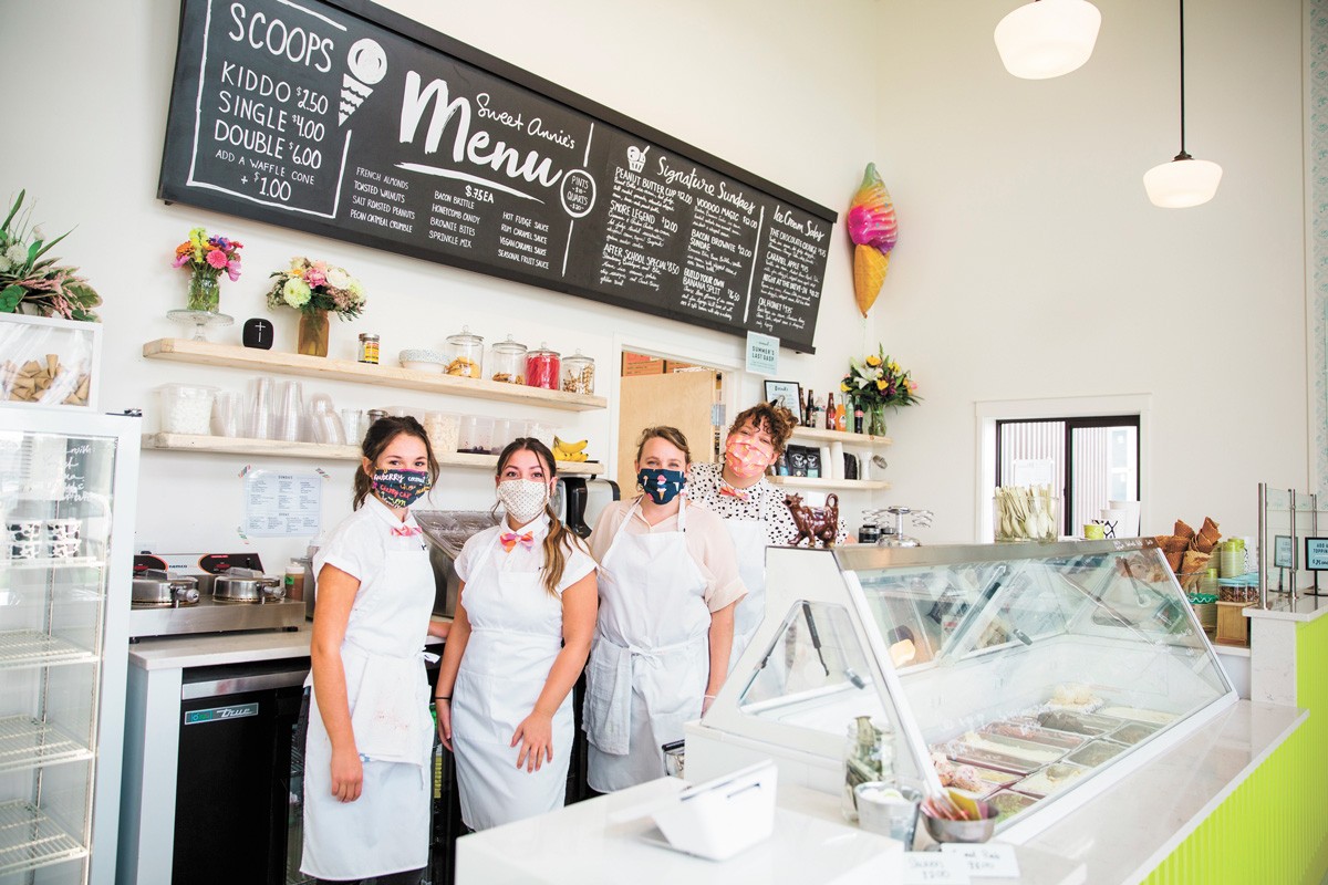 Local ice cream maker Sweet Annie's Artisan Creamery gets permanent spot in Liberty Lake