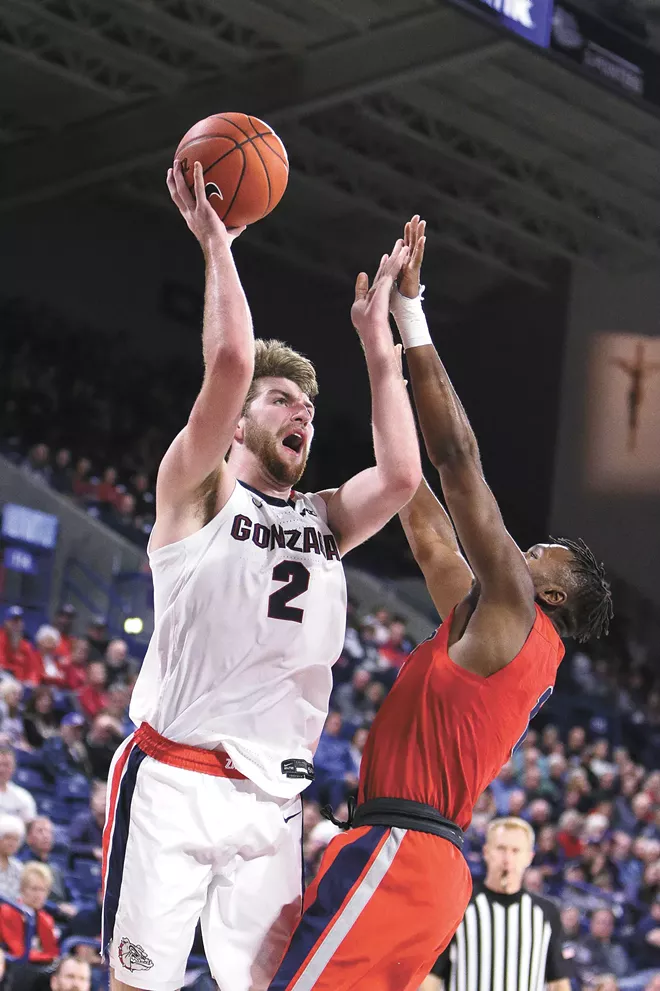 The Zags' Drew Timme keeps the game fun while dominating opposing big men