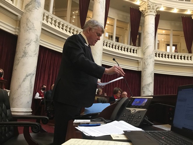 Idaho Sen. Nelson warned against a COVID outbreak in the Legislature last year. That outbreak is here.