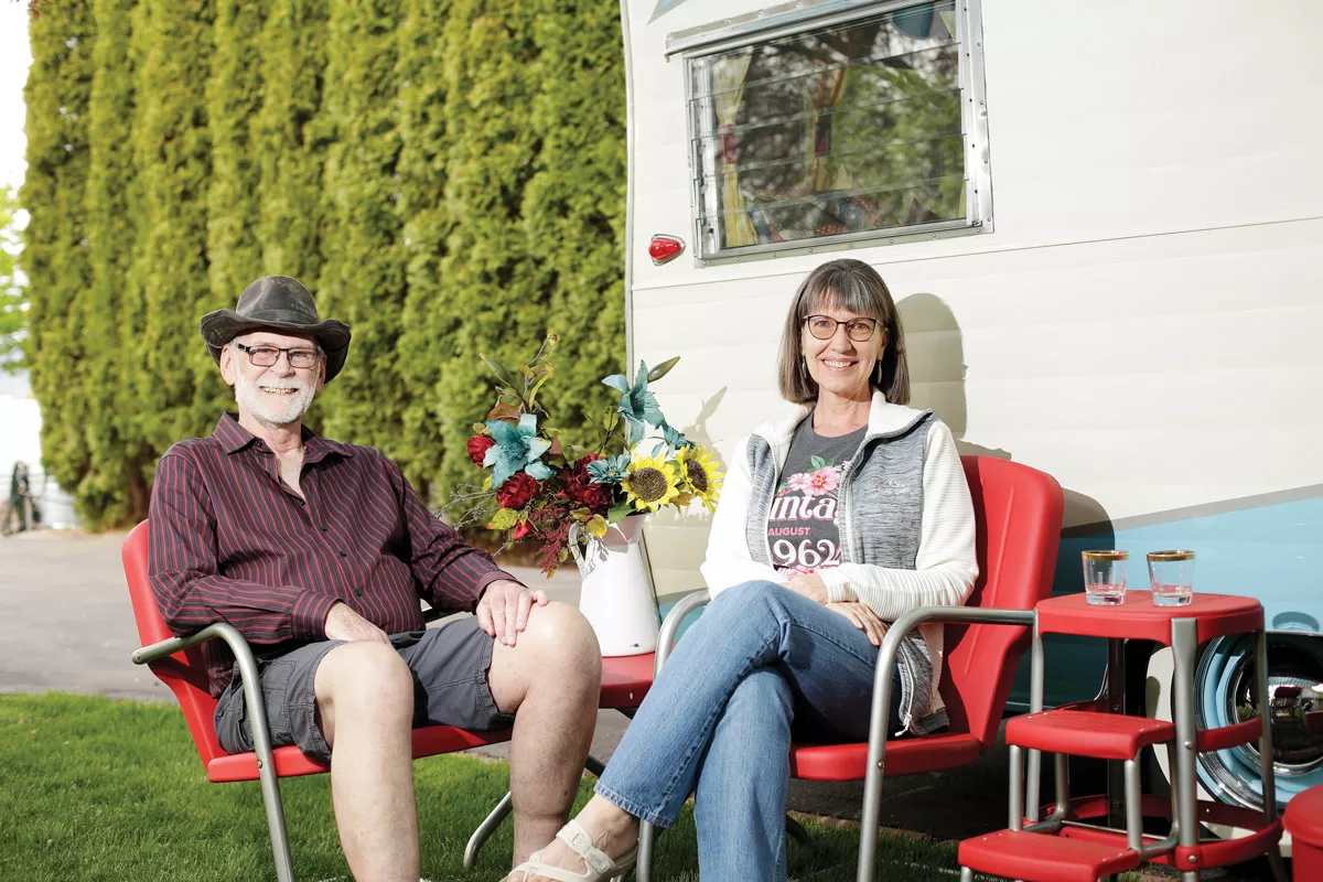 Vintage trailer enthusiasts share their journeys restoring and enjoying their home-away-from-home masterpieces