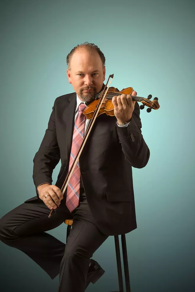 Spokane Symphony concertmaster Mateusz Wolski takes center stage this weekend for a showcase of enigmatic, powerful classical pieces