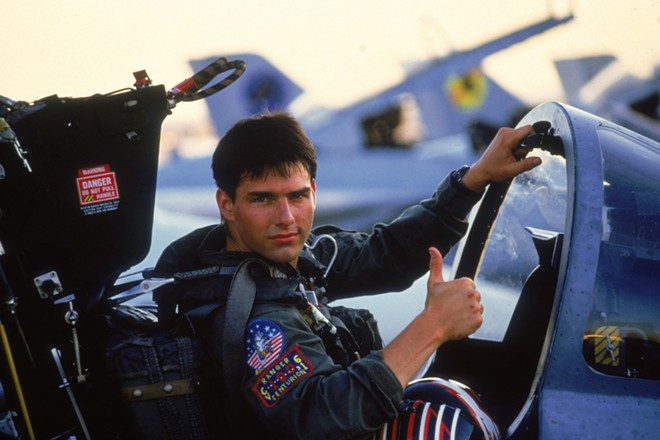Returning to original childhood aerial thrills Tom Cruise delivered in the original Top Gun
