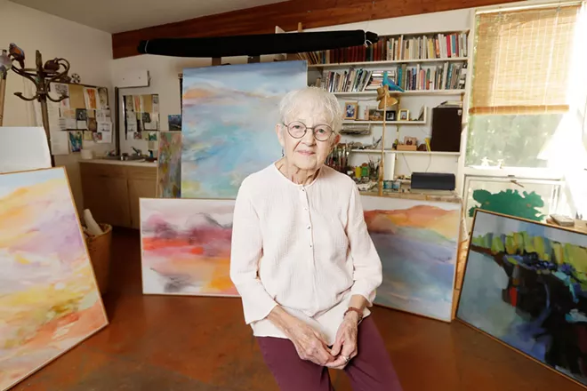 Lila Shaw Girvin's retrospective exhibit reflects a life lived in pursuit of knowing and understanding