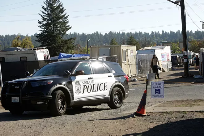 Four security agencies patrol Spokane's Camp Hope, but at what cost?