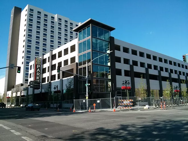 Spokane's downtown growth as shown by Google Street View