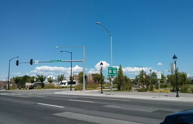 Spokane's downtown growth as shown by Google Street View