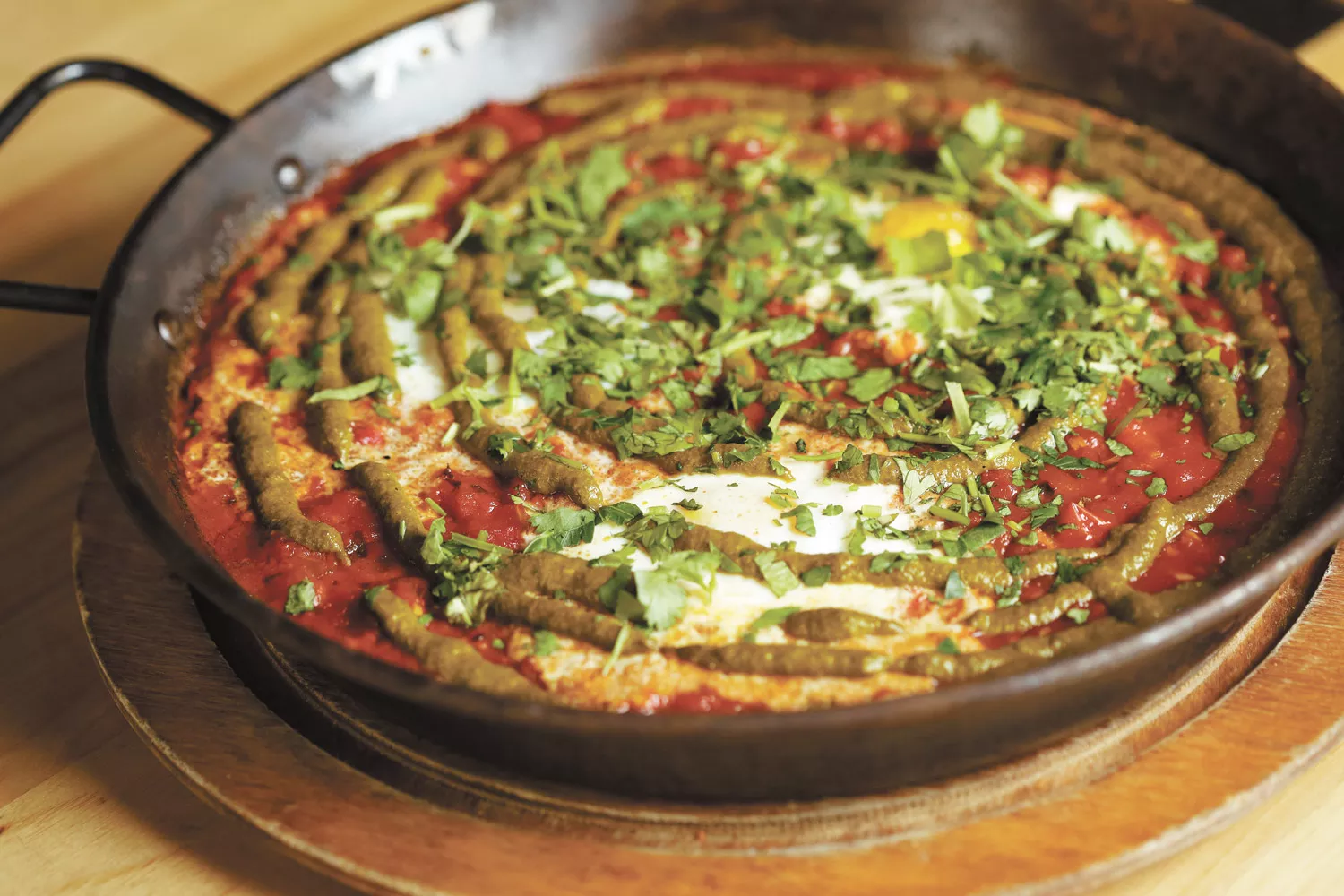 Recipe: Shakshuka with Chermoula Sauce