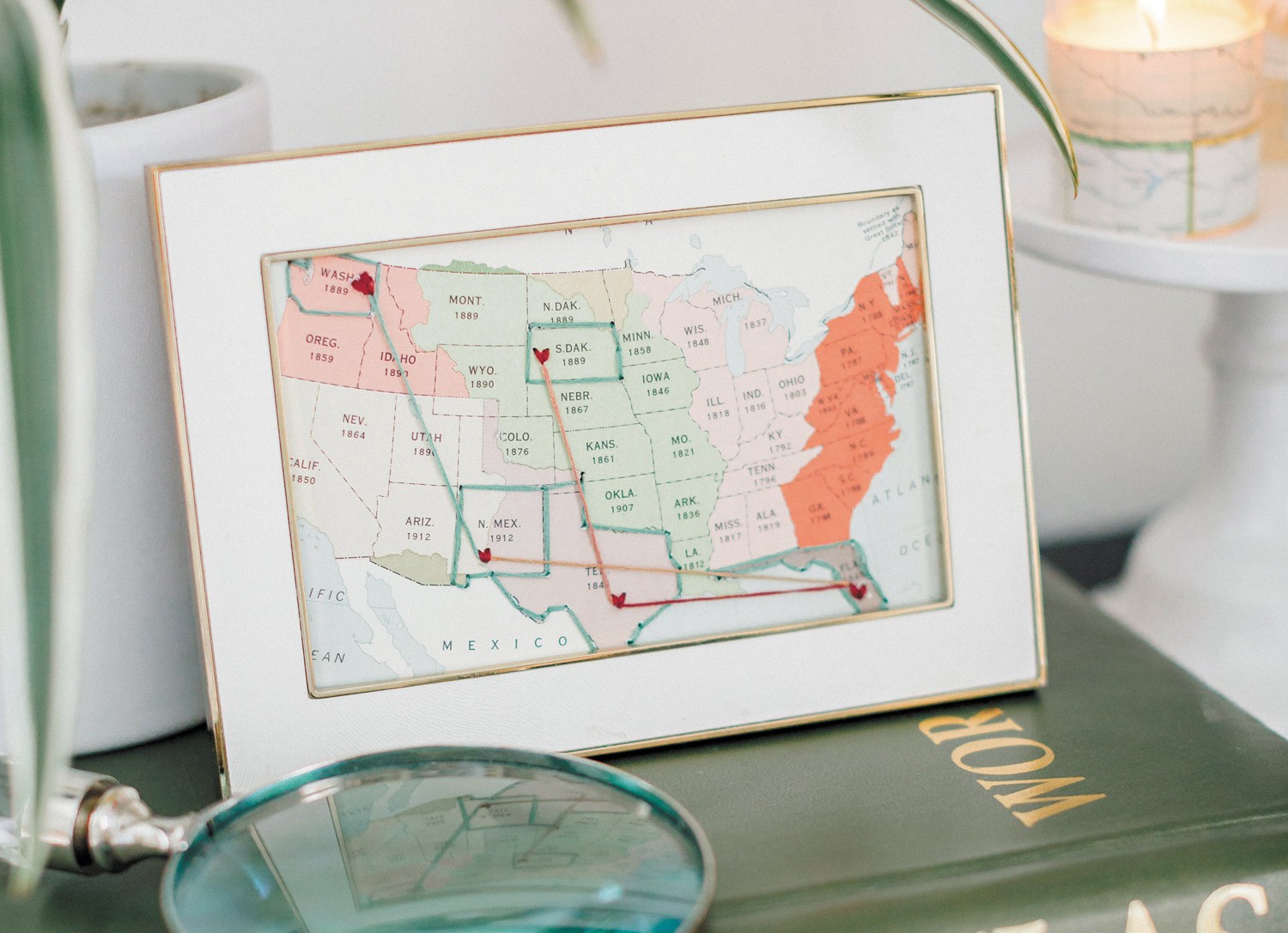 Creative ways to document the geography of your life