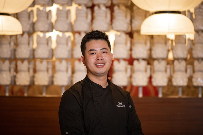 As a fourth-generation chef, East Pan Asian Cuisine's Brandon Pham is excited for his Restaurant Week debut