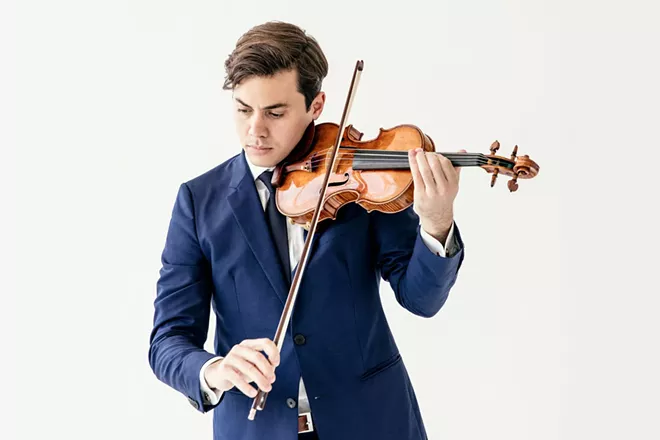 Violinist Benjamin Beilman relishes the conflict and the harmony in Brahms' Violin Concerto