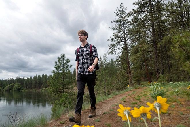 A 25-mile hike encircles Spokane's Riverside State Park. I tried to walk it in a single day