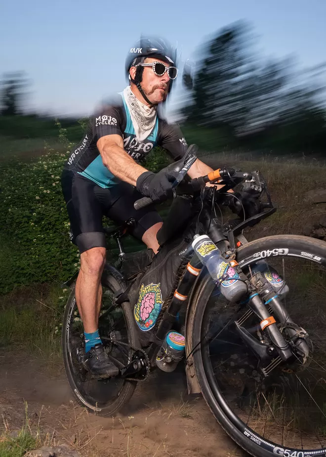 Some people think biking is crazy — for columnist-trucker-cyclist Justin Short, that's practically the point