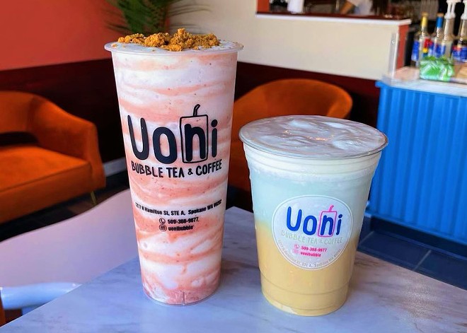 Uoni Bubble Tea opens near Gonzaga offering boba and other drinks, plus Japanese taiyaki cakes