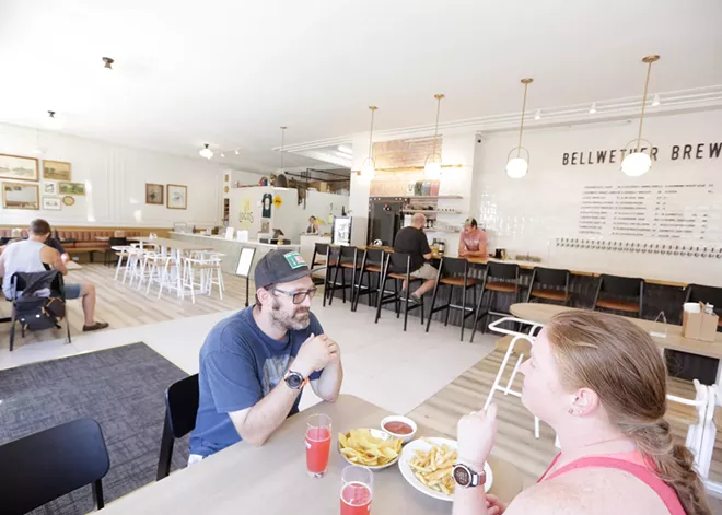 A modern food hall in Hillyard preserves the past while creating new relationships over coffee, beer and tacos