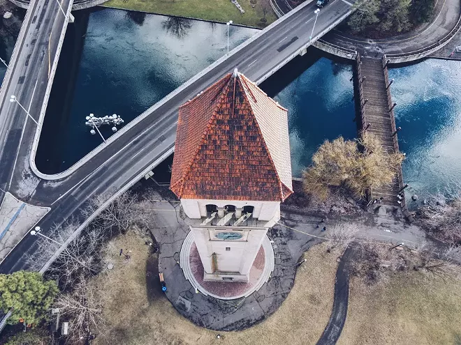 PHOTOS: A drone's eye view of Spokane