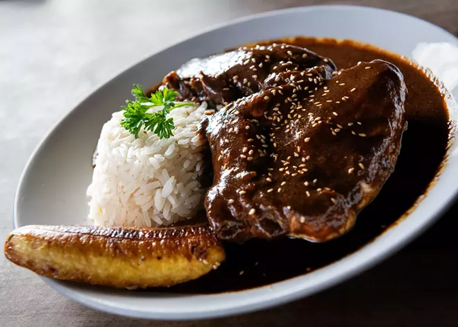 The overwhelming prep and process to make &#10;Mole's signature chocolate-y Mexican sauce