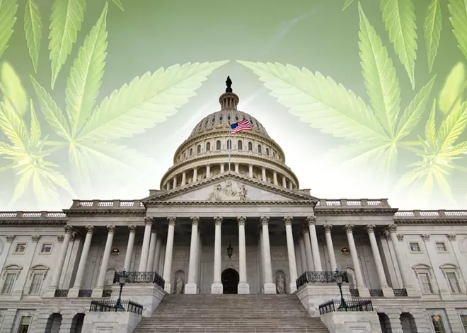 Two members of Washington's congressional delegation joined a bipartisan call for cannabis policy reform