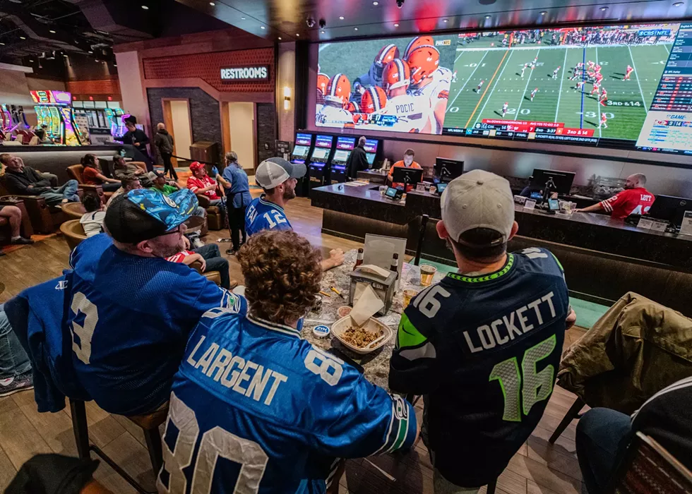 Tribal casinos are the only places to bet on sports in Washington; we spent an NFL game day at two of them