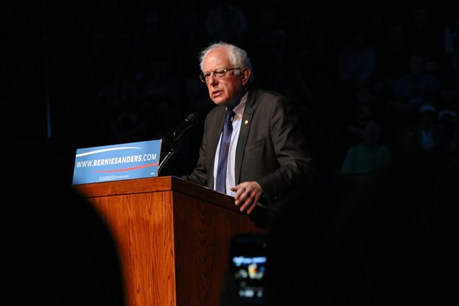 Sanders returns, gender pay gap at City Hall, and stories to end your week