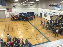 "Feeling the Bern" at Chase Middle School