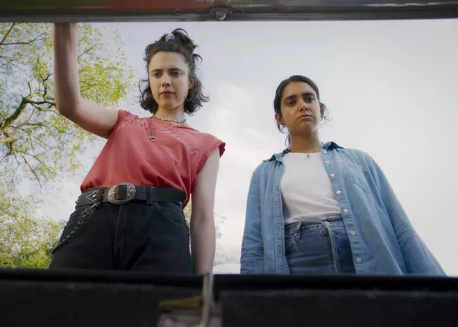 Margaret Qualley and Geraldine Viswanathan are delightful in Ethan Coen's long-awaited Drive-Away Dolls