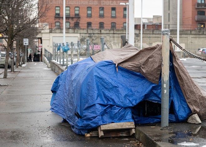 A sweeping homeless camping ban that passed by 75% of voters in November isn't being enforced &mdash; city leaders say it poses too big of a legal risk