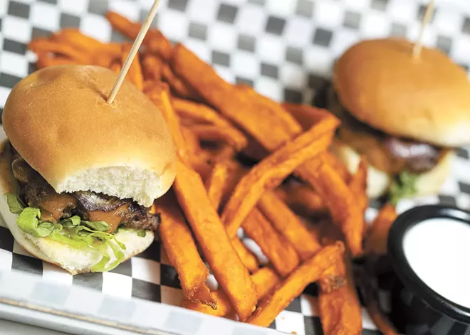 Why not be strategic and dine out with enough in your party to sample every dish on the menu?