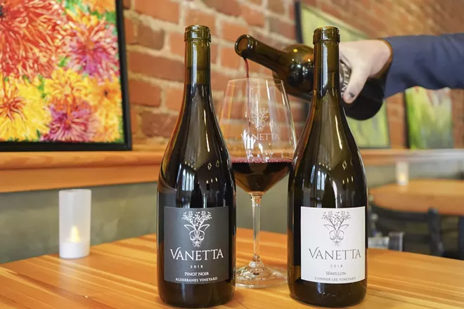 Vanetta Winery at the Loft is a tribute to the owner's past even as he looks to the future