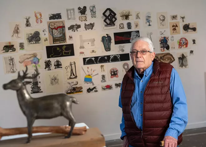 Multidimensional artist Dick Schindler shares 20 years of art in new exhibit at Kolva-Sullivan Gallery