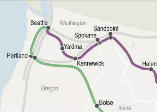 Long-distance railroad routes across the U.S. would double under Amtrak's recent expansion proposal &mdash; including two revived Pacific Northwest routes