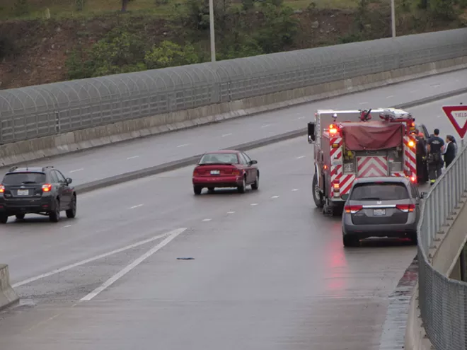 Can anything be done to fix the awful merge onto the Maple Street Bridge?