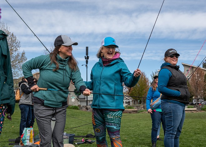 A decade after its founding, Spokane Women on the Fly continues to educate and empower women to enjoy the sport of fly-fishing