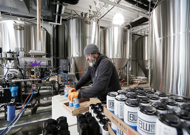 Bottles, be gone. As Spokane breweries invest in canning equipment, canned beer is here to stay