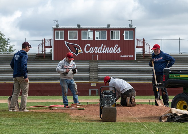 Seattle gains a sculpture by the late Spokane artist Harold Balazs, Medical Lake baseball field gets an update; Plus, new music