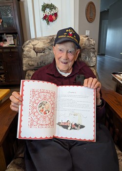 How a 93-year-old Navy veteran in North Idaho saw his mother's forgotten children's book finally published