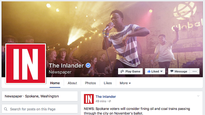 How to make sure you're not missing Facebook page's posts, including the Inlander's