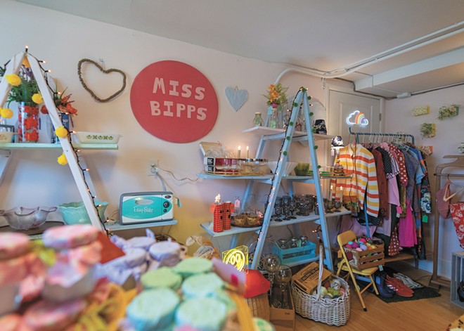 Andrea Lawrence brings her childhood vision to life with quirky new shop Miss Bipps