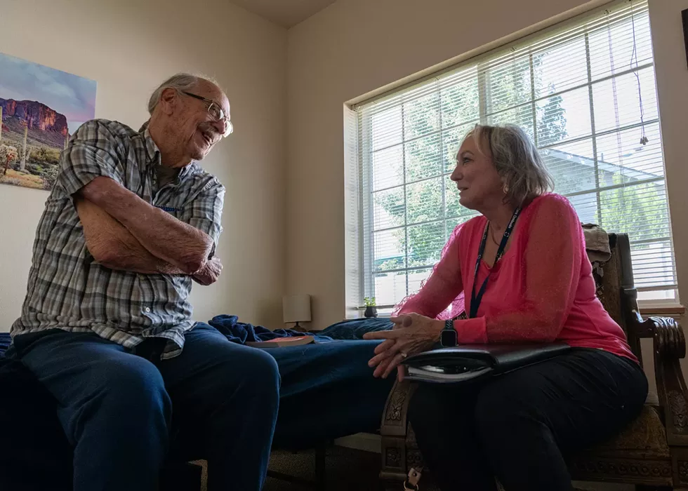 Devoted volunteers check on those in long-term care, but there aren't enough of them