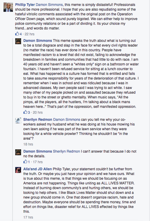 Spokane deputy's post about Black Lives Matter sparks debate among local law enforcement