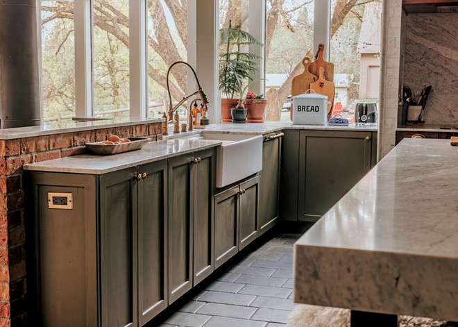 A kitchen remodel that's designed to be practical, rugged and still beautiful