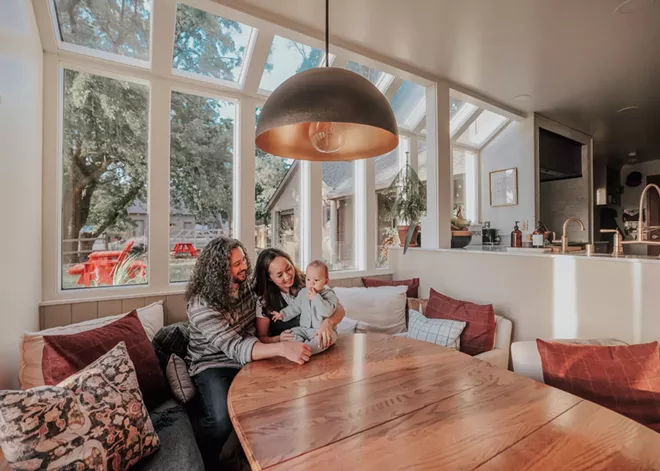 A kitchen remodel that's designed to be practical, rugged and still beautiful