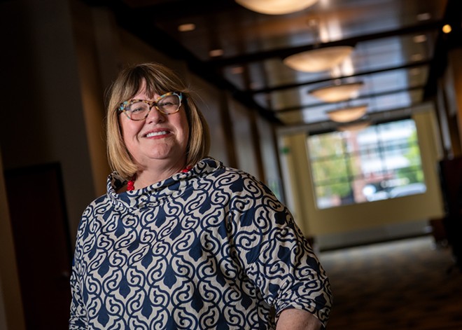 Julie Wolter, the dean of Gonzaga's rebranded School of Health Sciences, is all about taking the road less traveled