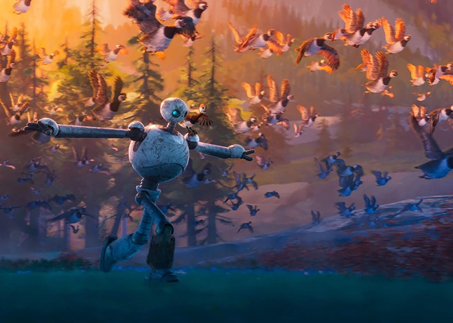 The Wild Robot boasts beautiful animation, great voice acting by Lupita Nyong'o, and a soaring score