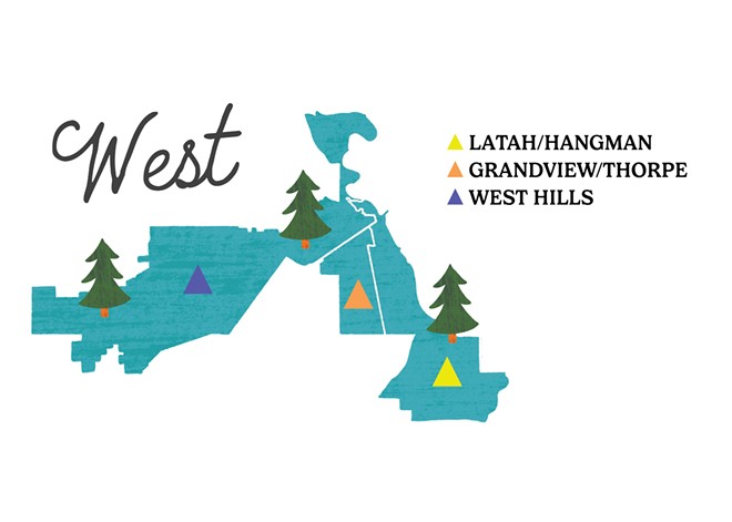 Spokane Neighborhoods: West