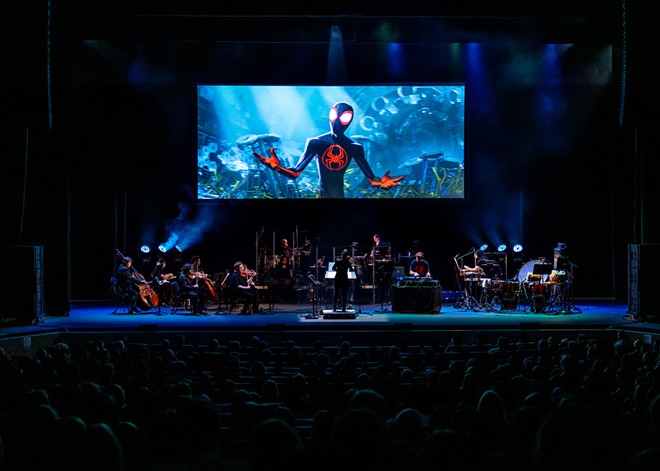 Q&A: What it's like to conduct a live orchestra (and DJ) along with a screening of Spider-Man: Across the Spider-Verse