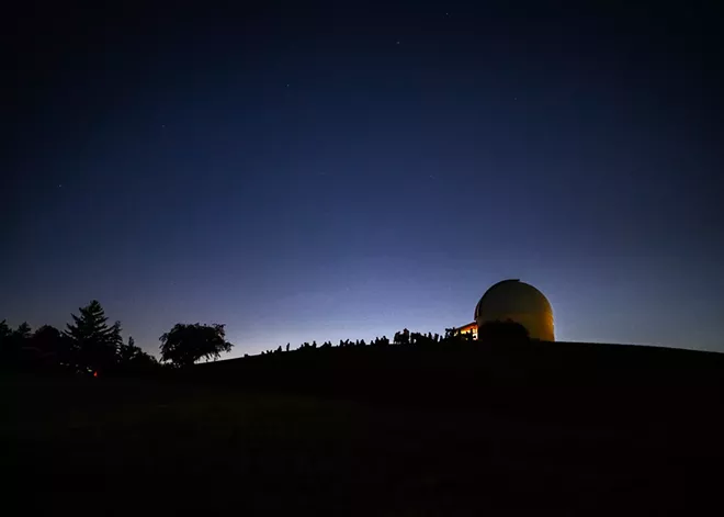 Music for Observations pairs live electronic music with stargazing at WSU's Jewett Observatory