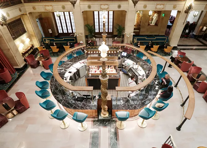 The Historic Davenport Hotel continues its founder's legacy with a new cafe and bar