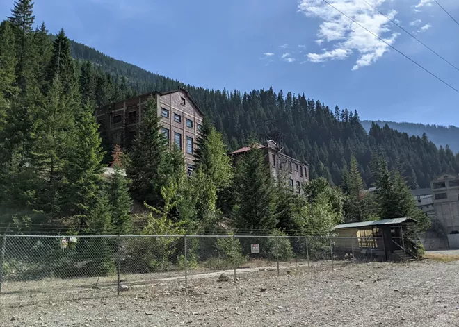 Burke, Idaho: Wedged between mountains, the Silver Valley &#10;mine town's history of rich resources still &#10;echoes down the canyon